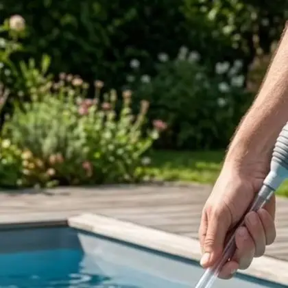3 Meter for Handheld For Vacuum Wand for Spa Care - Manual Siphon Tool Compatible with Small Above Ground For Pools