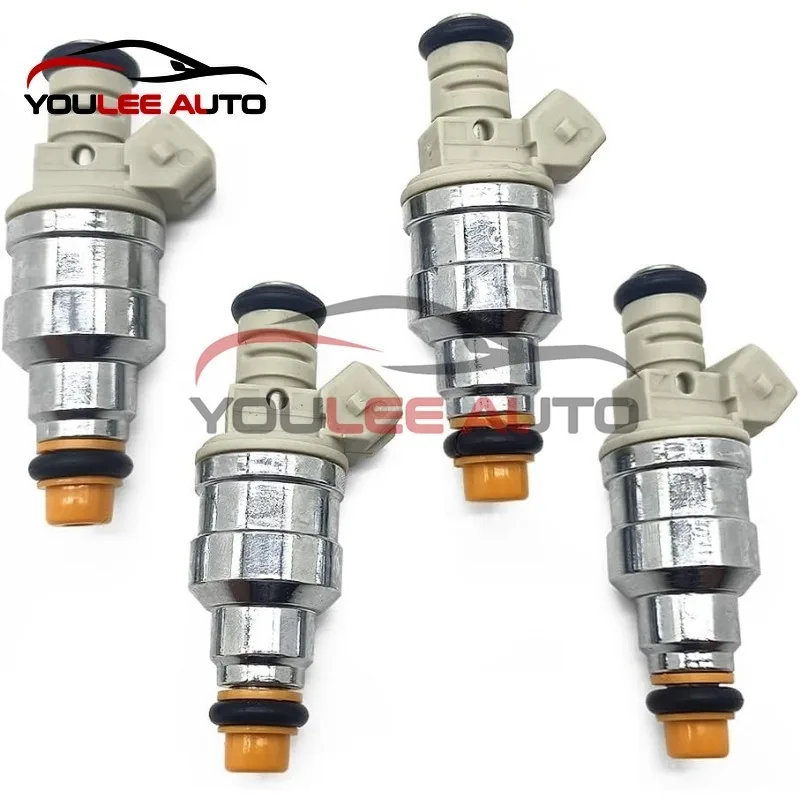 4 Uds F87E-D2A F87E-D2B F87E-B2A F87E-B2B inyectores de combustible para 85-01 Ford Ranger Aerostar Tempo Mustang Mazda B2500 Mercury Topaz
