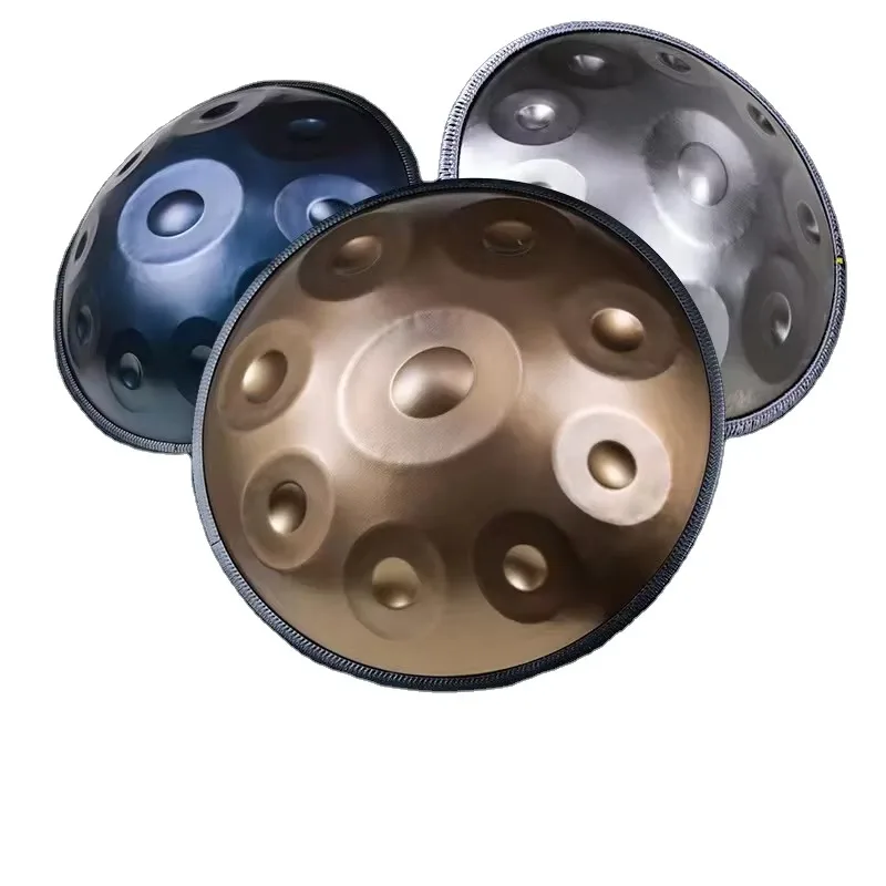 Handpan Drum Deer Cry 440 Hz 432 Hz Ethereal Musical Instrument Stainless Steel Chamber Cross-Border Wholesale view 2