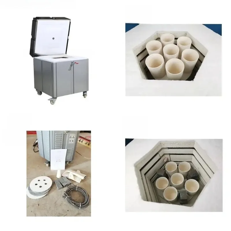 

Ceramic Kiln Electric Furnace Mini Small Box Chamber Sintering Lab Customized Induction Heating Equipment