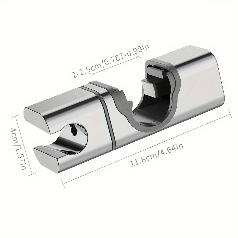 ติดผนังปรับหัวฝักบัวผู้ถือ Telescopic Lift Rod ลูกบิดหมุนลูกบิดหมุนอุปกรณ์ห้องน้ํา