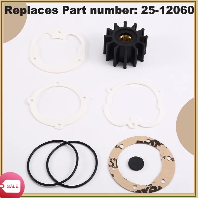 

Unique Water Pump Impeller Kit 25-12060 For Northern Lights 8-20KW 32KW Engine Motor Parts