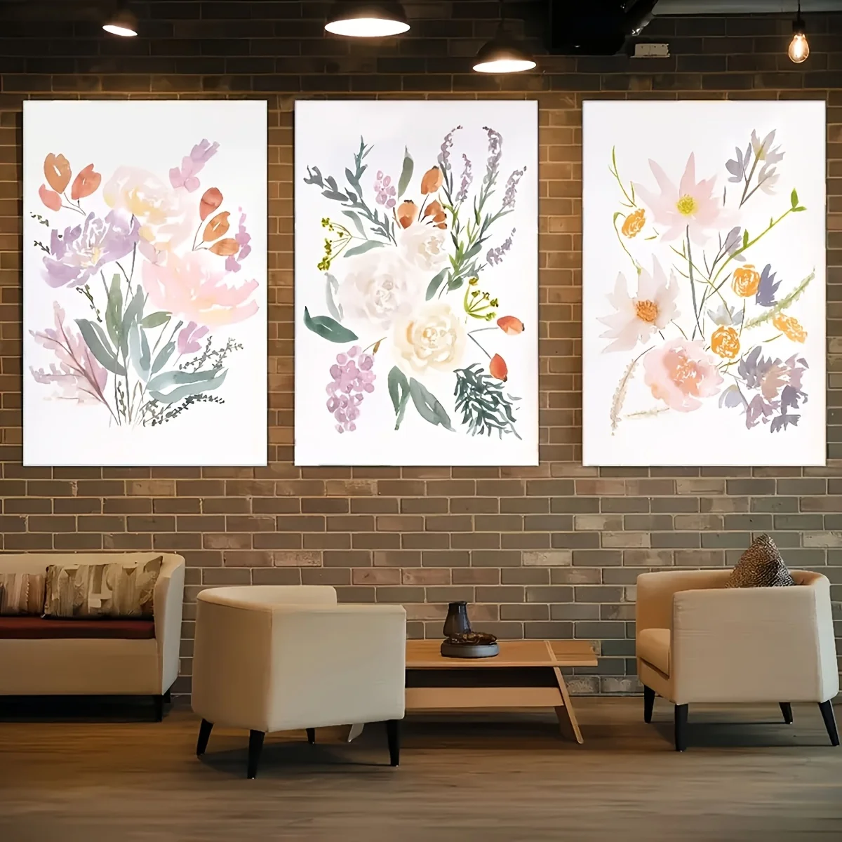 ワイルドフラワー植物花ポスターアート装飾クラシックモダンスタ - Home Office With Plants のレビューと価格