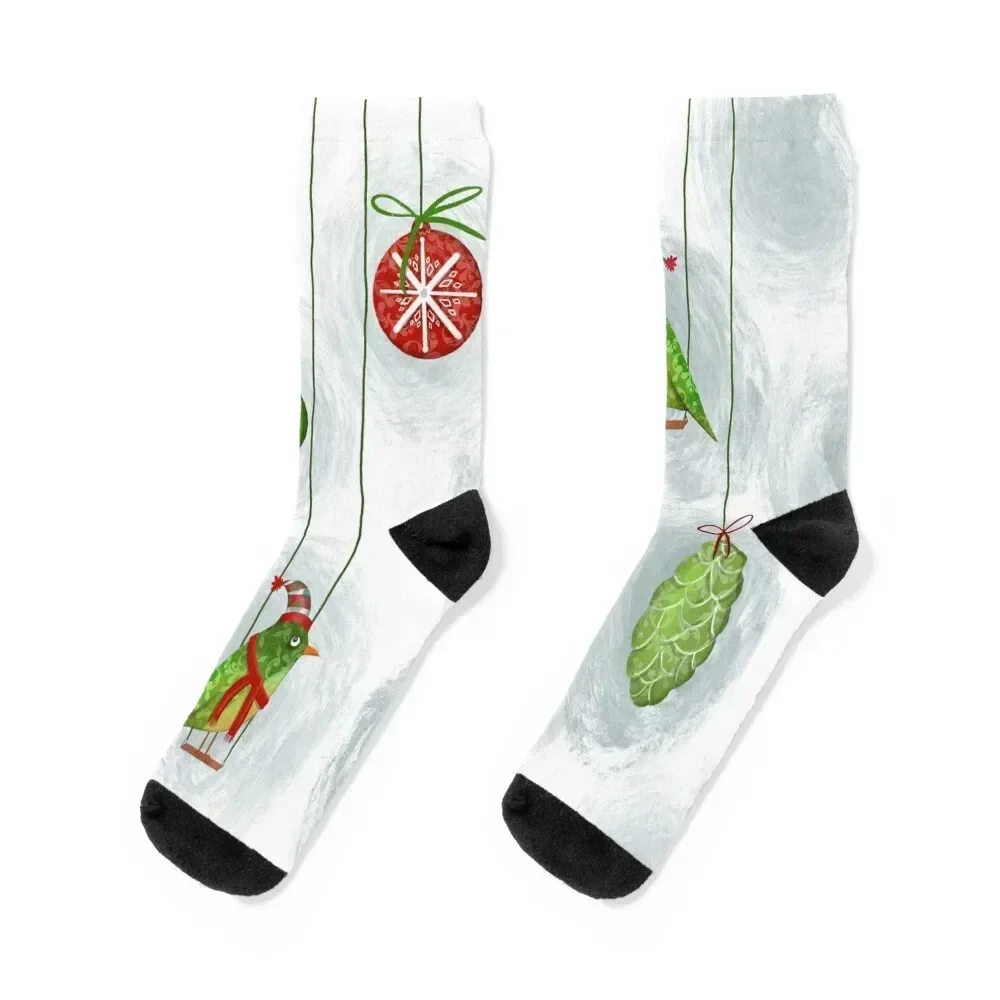 Christmas ornaments and friends Socks summer cotton Climbing tennis Women's Socks Men's