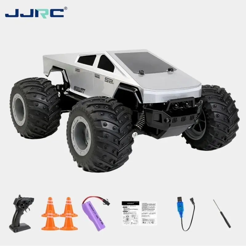 JJRC 사이버 빅풋 오프로드 RC 트럭 2.4G 4WD 시스템 전지형 등반 무선 원격 제어 자동차 소년 장난감