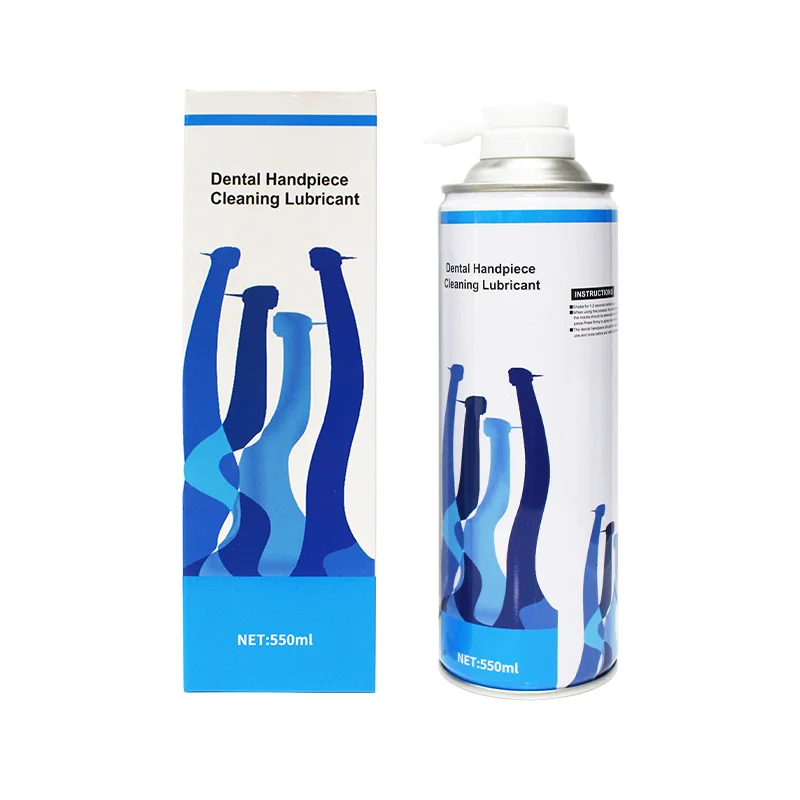 Dental Handpiece Cleaning Lubricant 300/550ml Cleaning Oil Dnetal Handpiece Lubrication Spray Dentistry Supply Lab Material