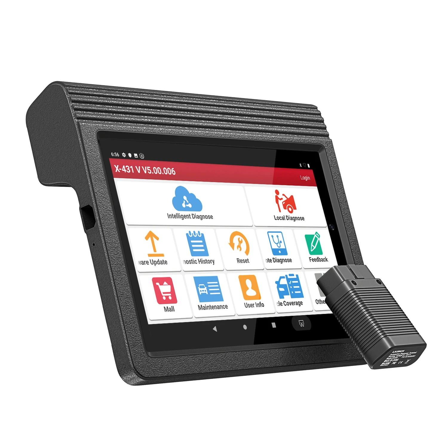 LAUNCH X431 PRO V4.0 Herramientas de diagnóstico automático Sistema completo Más de 31 servicios Codificación de la ECU Bidireccional Autoautenticación FCA Escáner OBD2