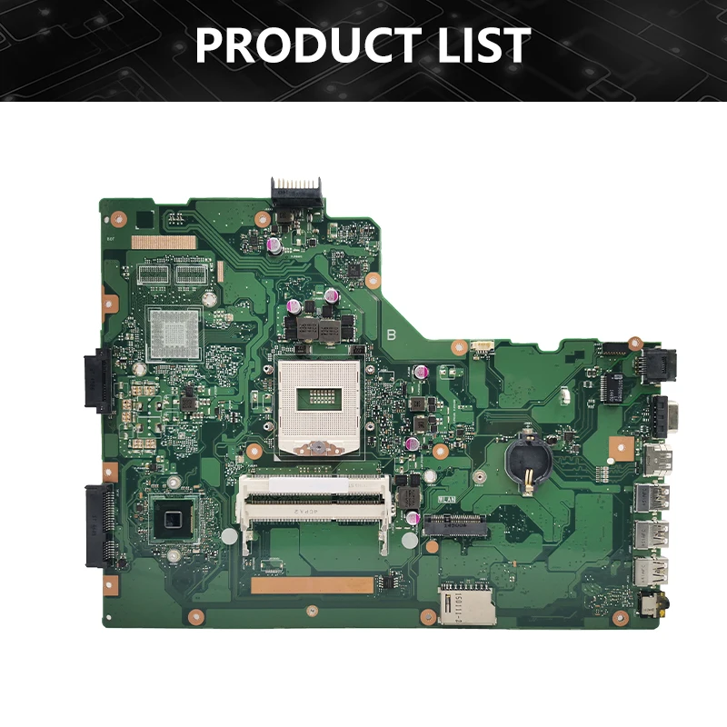 Motherboard P751J For ASUS PRO ESSENTIAL P751JF P751JE P751JA Laptop Mainboard Support i3 i5 REV 2.0 Maintherboard