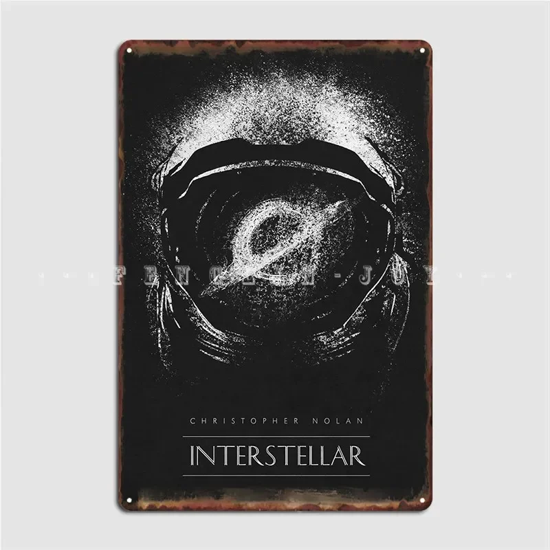 Interstellar Poster Metal Plaque Club Bar Plaques Wall Pub Customize Tin Sign Poster
