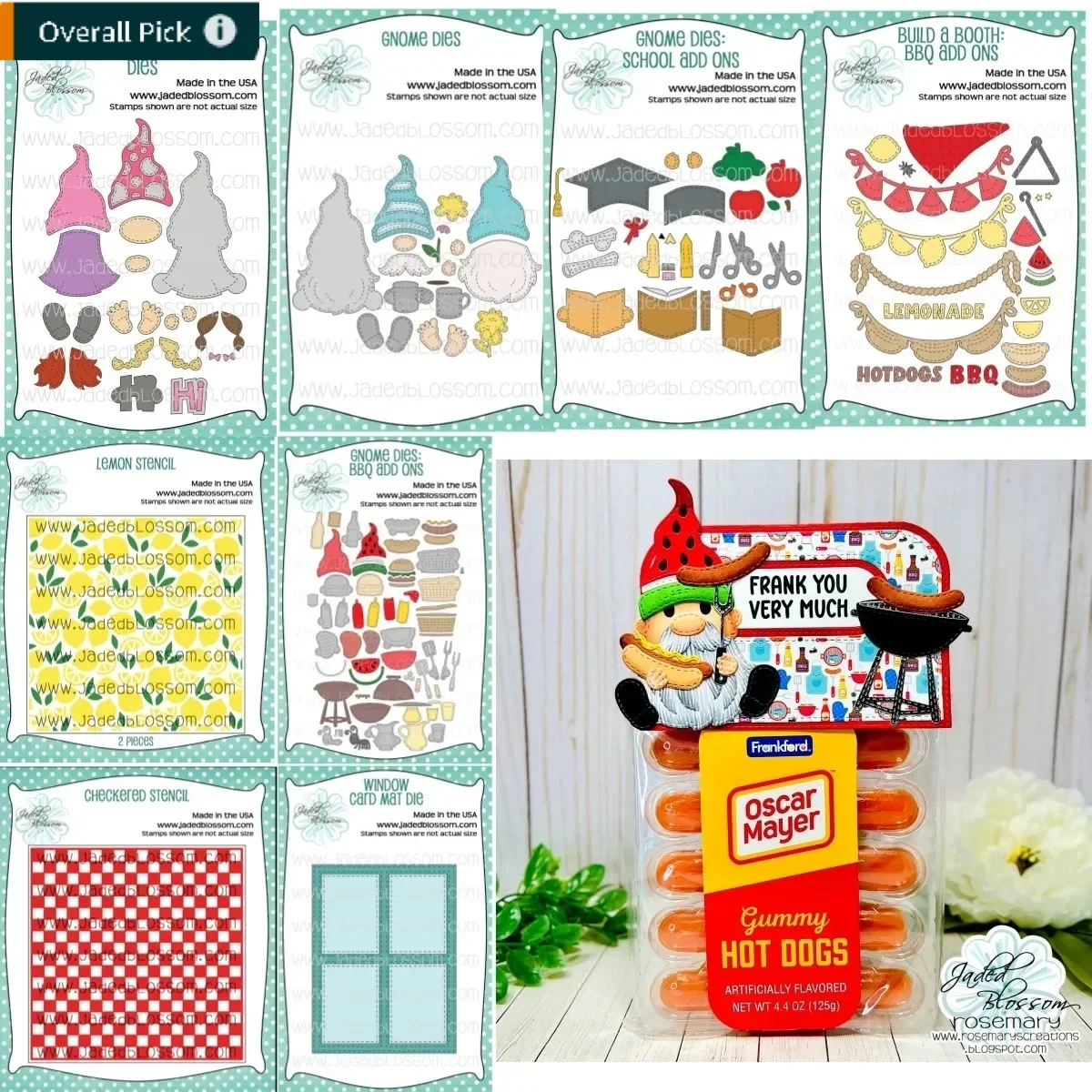 

Bbq Gnome Metal Cutting Dies Stencil Scrapbook Decoration Embossing Template DIY Make Greeting Card Album 2025 New Arrivals