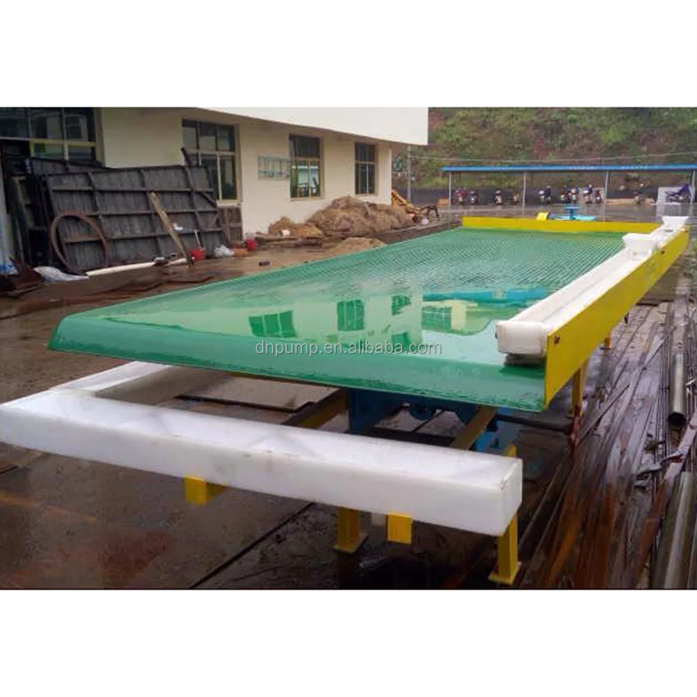 Silica / Chroom / Goud Scheidingsmachine Mijnbouw Schudtafel