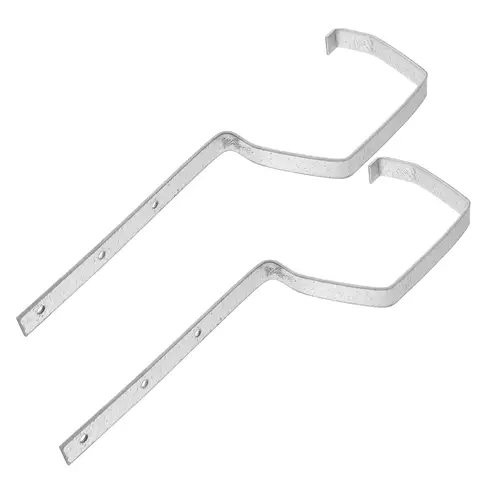 2 Pcs 거터 브래킷 캐치 분지 키트 Downspout 확장 브레이크 수리 조정 도구