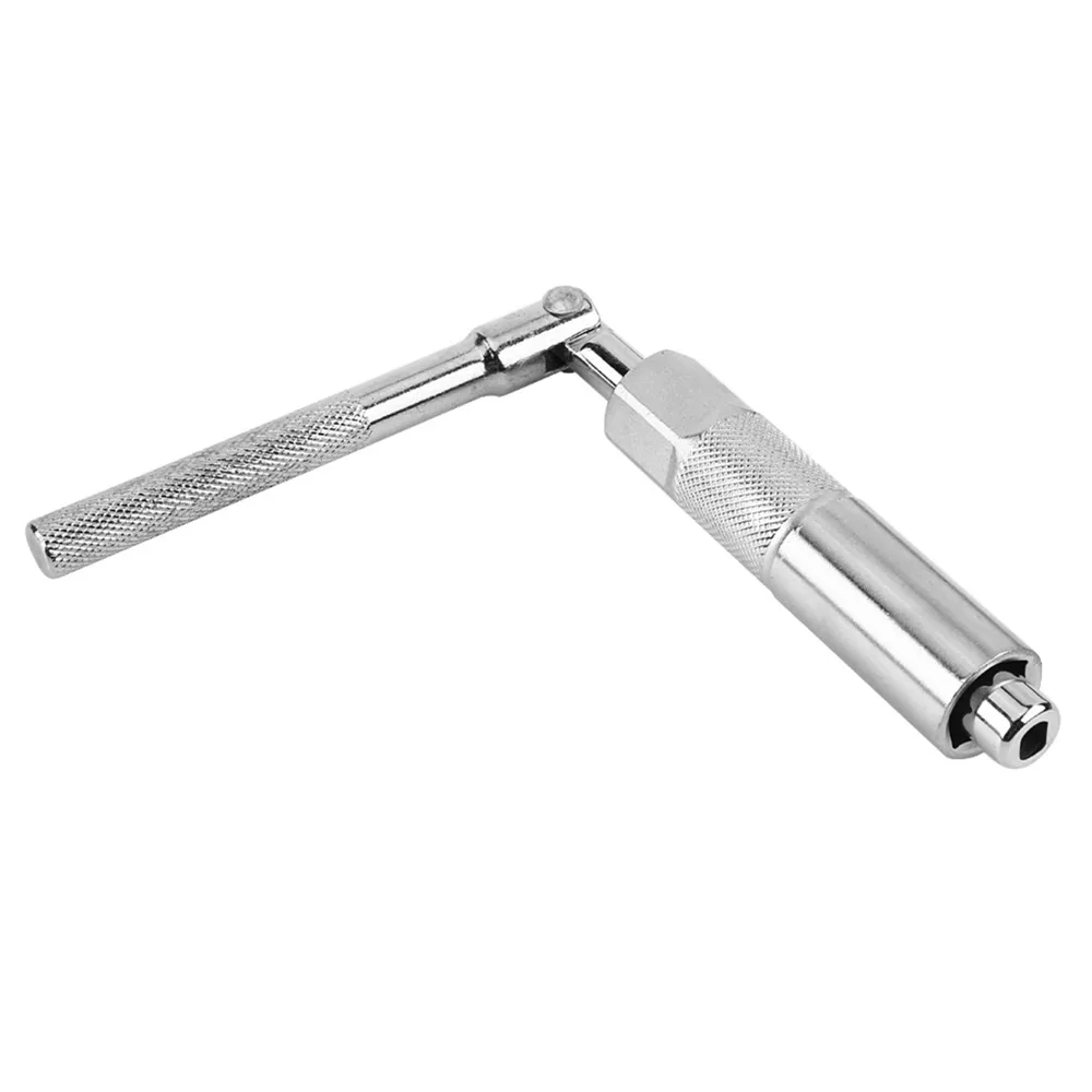 Chrome Vanadium Steel Rear Shock Absorber Wrench Universal Joint Anti-Slip Handle Hex Wrench Base Rust-Proof