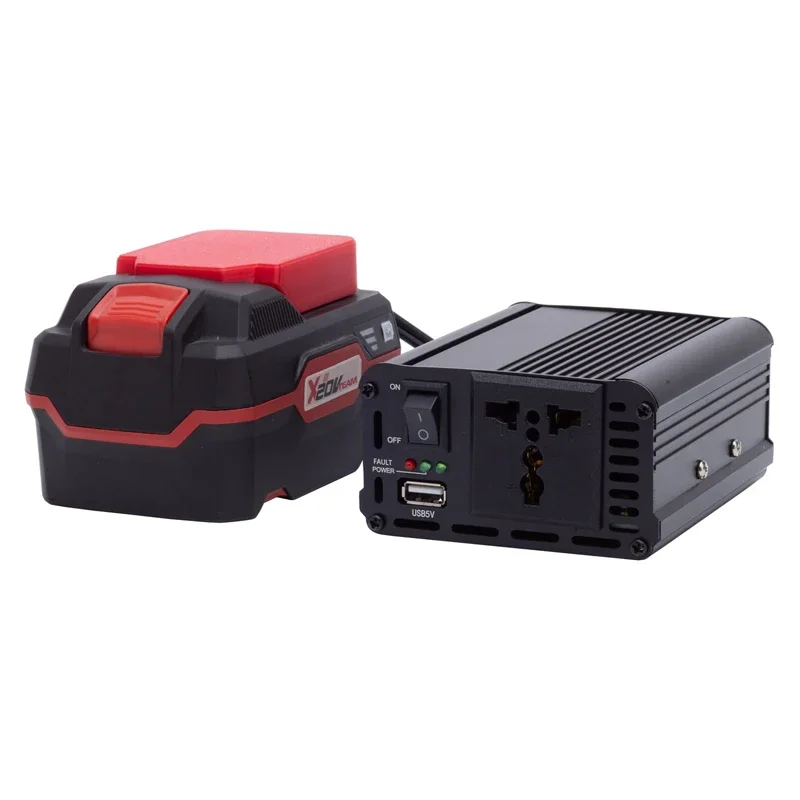 

For Lidl Parkside X20V Li-ion Battery Wireless Power and Fast Charging 220V-240V 200W Portable Power Inverter