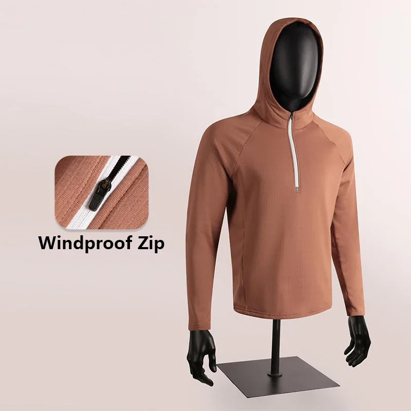 Chándal deportivo para hombre, sudadera deportiva para correr, Joggers de gimnasio con capucha, ropa atlética para entrenamiento al aire libre, sudadera de entrenamiento muscular, Tops