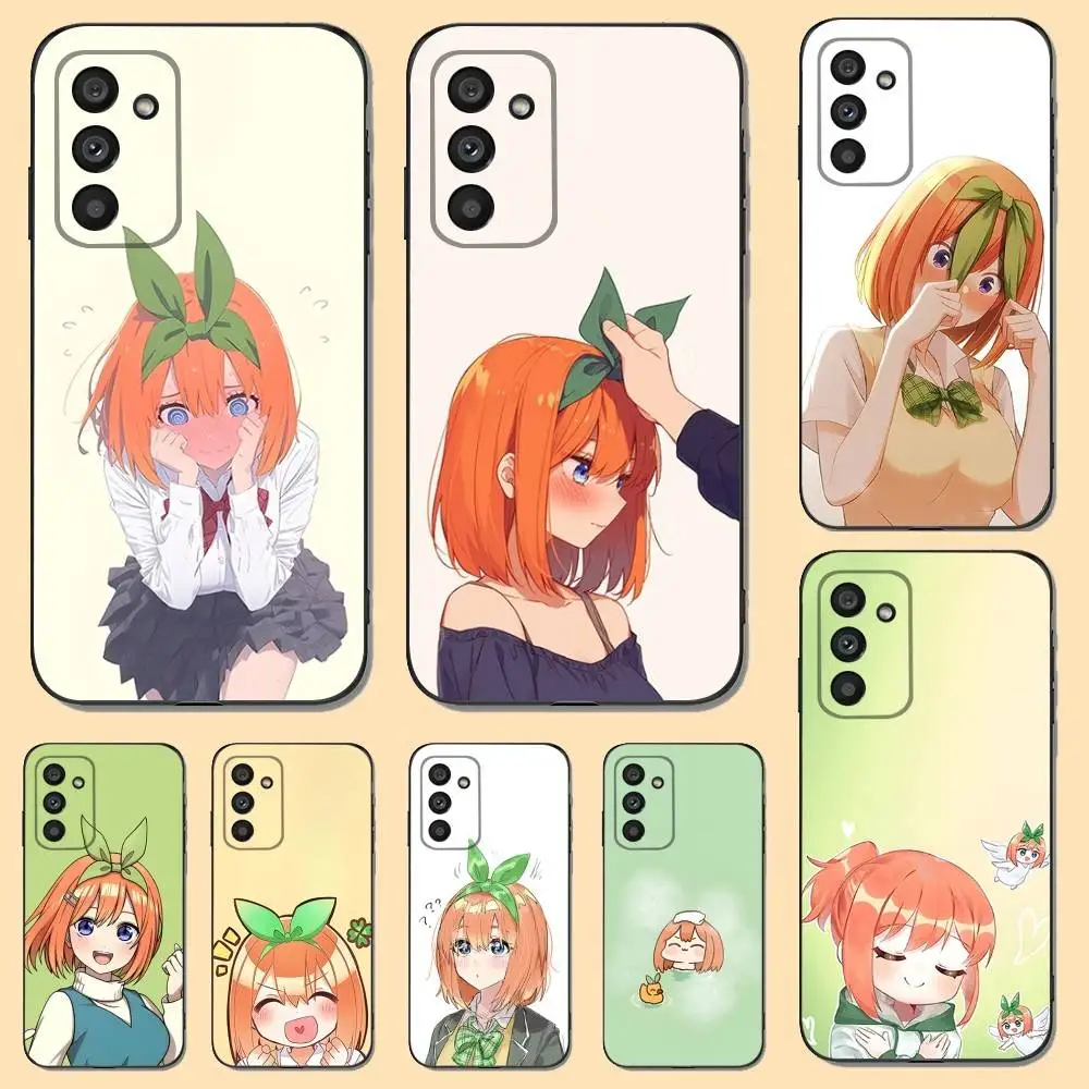 

N-Nakano Yotsuba Anime Phone Case For Samsung S25,S24,S21,S22,S23,S30,Ultra,S20,Plus,Fe,Lite,5G Black Cover