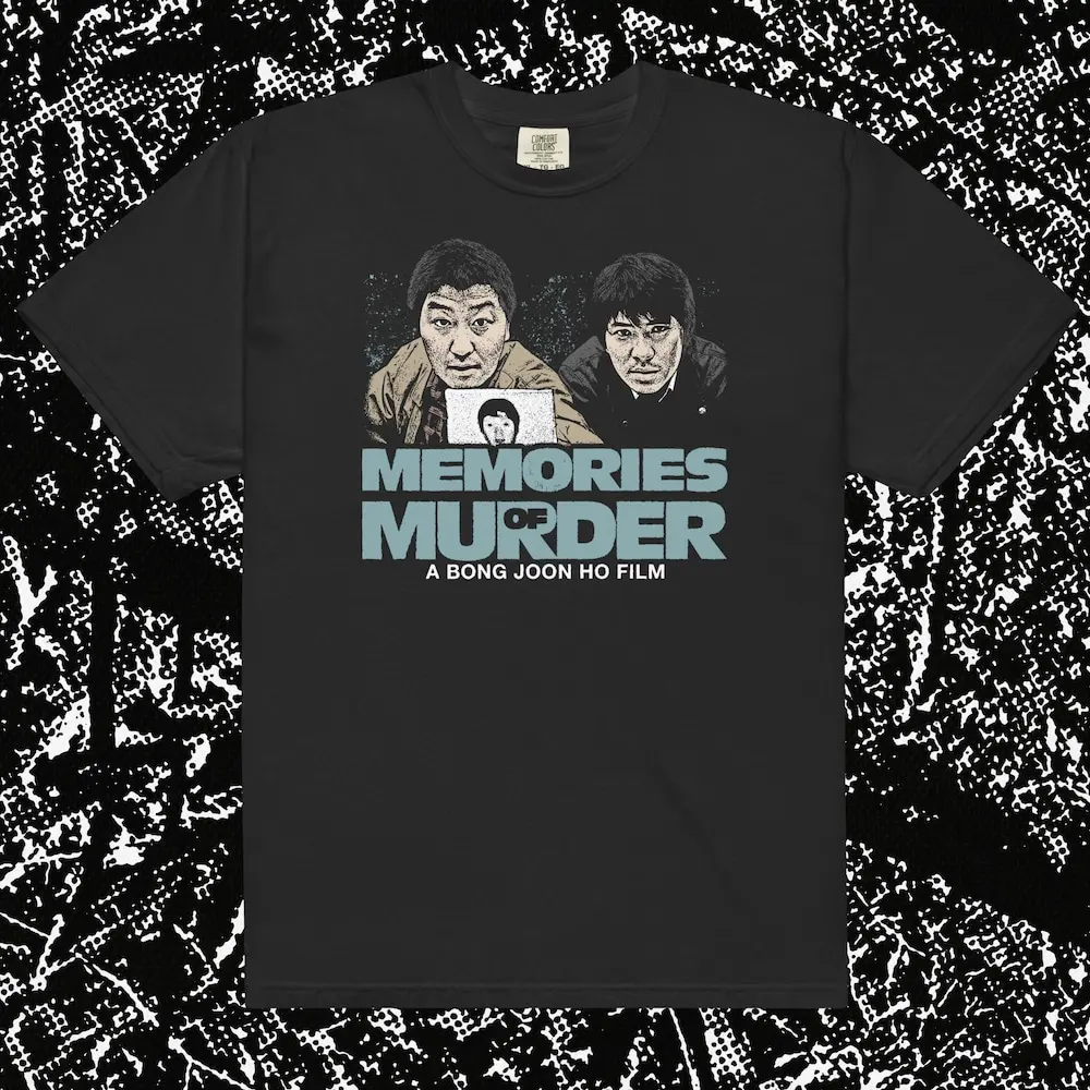 Memories Of Murder: Directed By Bong Joon Ho Thriller Film Comfort Colors T-Shirt