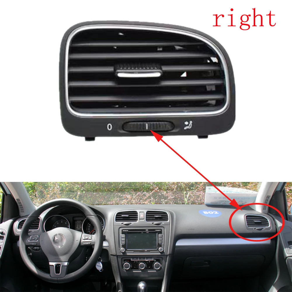 

1pcs Air conditioning outlets for Volkswagen Golf 6