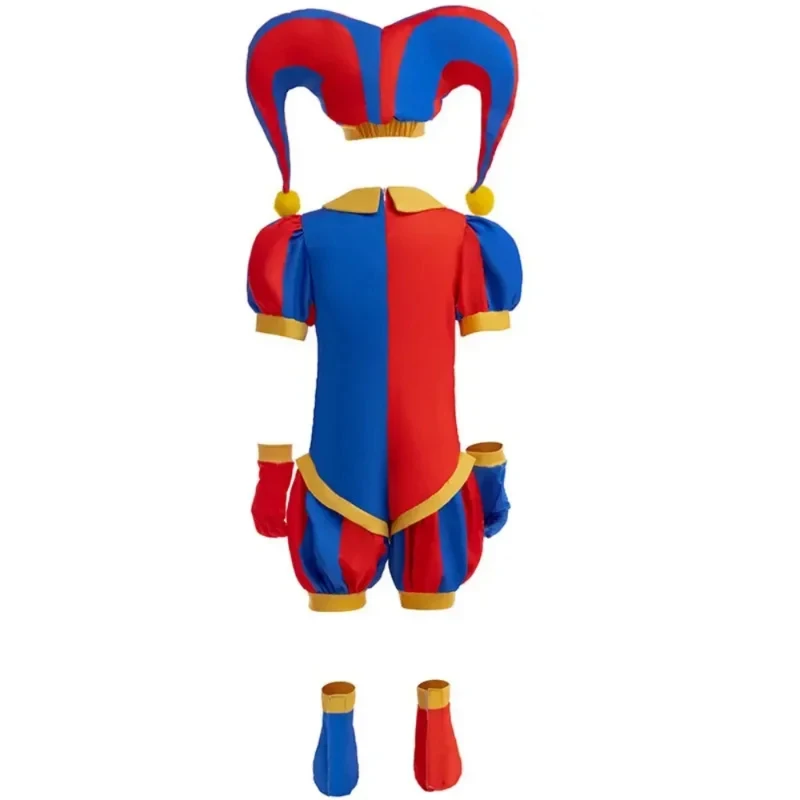 

☆SunlCos Anime Magical Circus Ponmi Disguise Cosplay Costume s s s Jumpsuit Funny Outfits for Carnival Easter Dress Up☆