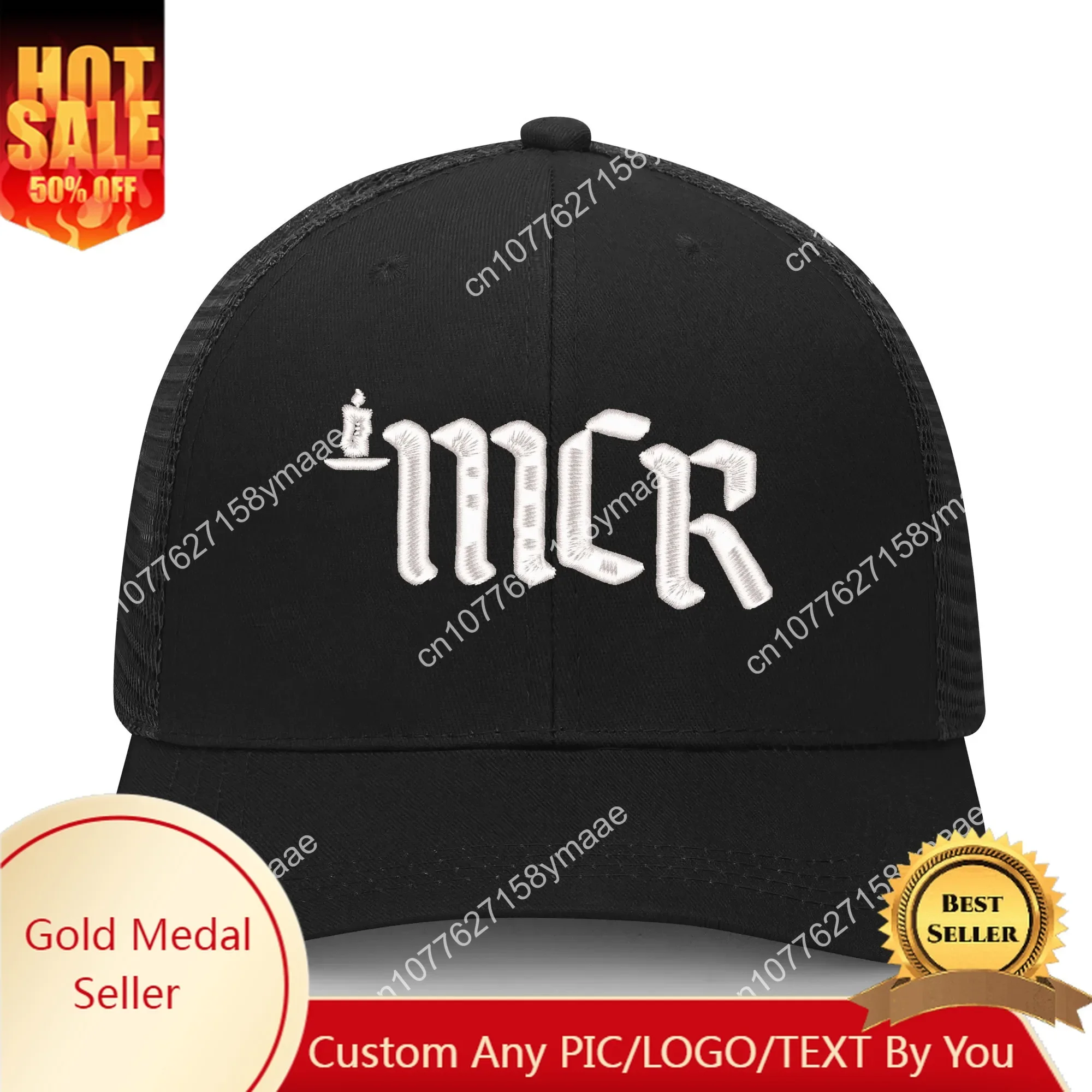 

My Romance Embroidery Hat Mens Womens Sports Baseball Hat Hip Hop Chemical Rock Breathable Summer Headwear Custom Made Caps Logo