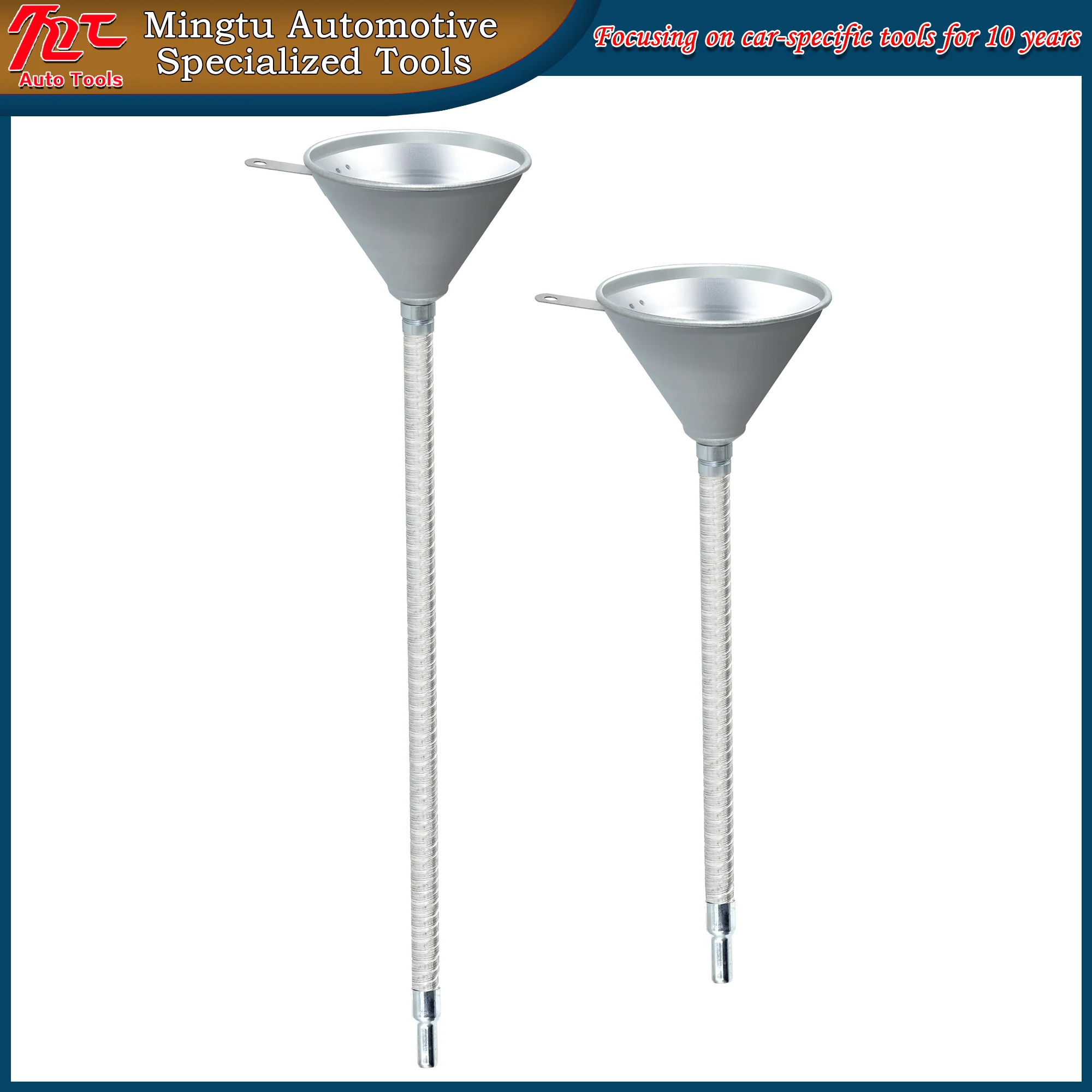 

Автомобильная топливная воронка с фильтром, большого размера, в стиле мотоцикла, железная конструкция, универсальная воронка для заливки масла, эссенция