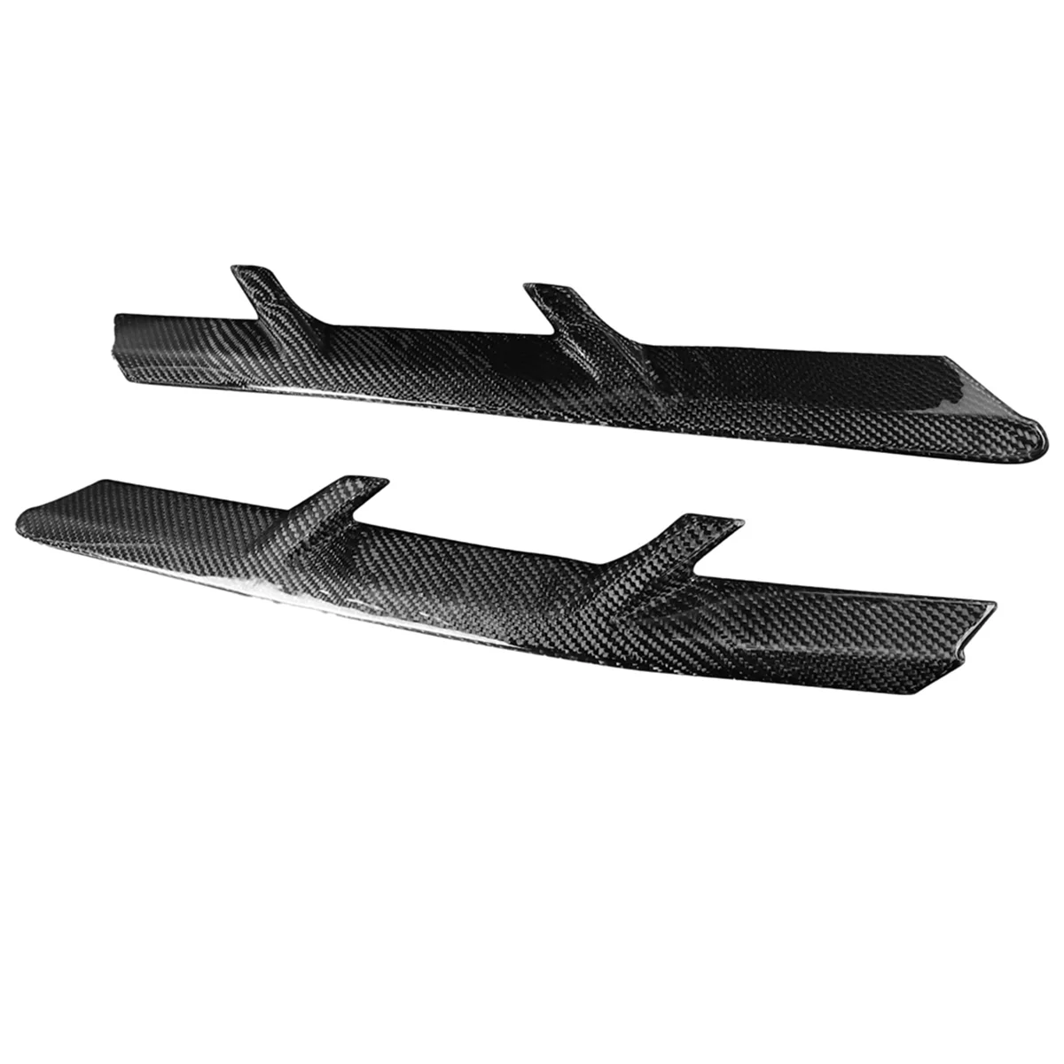 

For C7 2014-2019 Real Carbon Fiber Front Side Body Vent Cover Trim Accessories