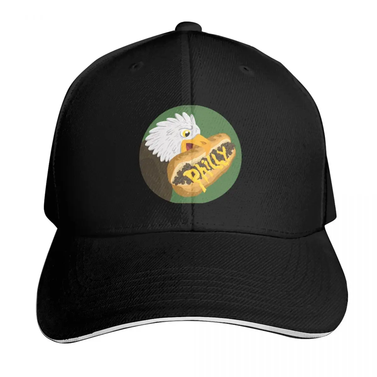 Бейсболка Philly Cheesesteak Eagle, индивидуальная кепка, кепка с защитой от солнца, военная тактическая кепка, роскошная кепка для женщин и мужчин