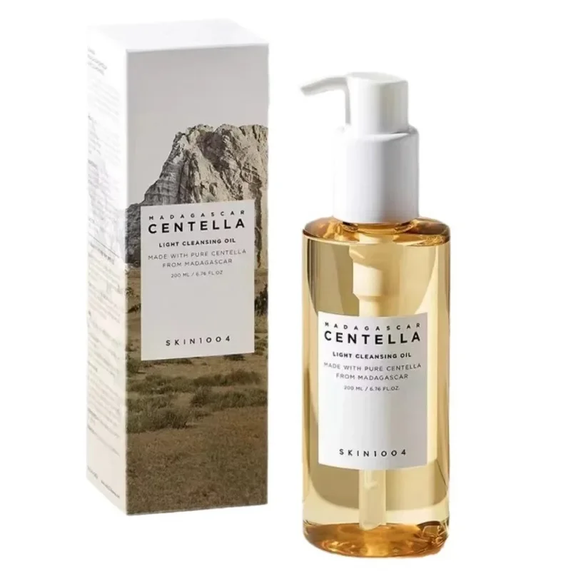 SKIN1004 Pielęgnacja skóry Angel Centella Assay Removal Oil Odświeżający delikatny olejek pod oczy i usta do skóry wrażliwej na zaskórniki 200ml