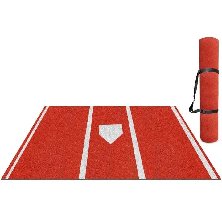 

Direct Factory Sale Customizable Durable Artificial Grass Mat for Softball Baseball Batting Practice High Training Equipment