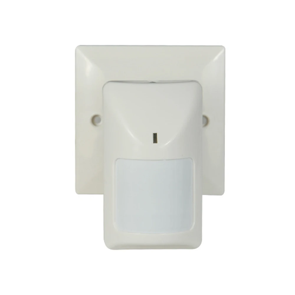 1Pcs Indoor Wired PIR Motion Sensor Anti theft Burglar Intruder Infrared Detector Alarm Relay Output NC/NO With 86mm Holder
