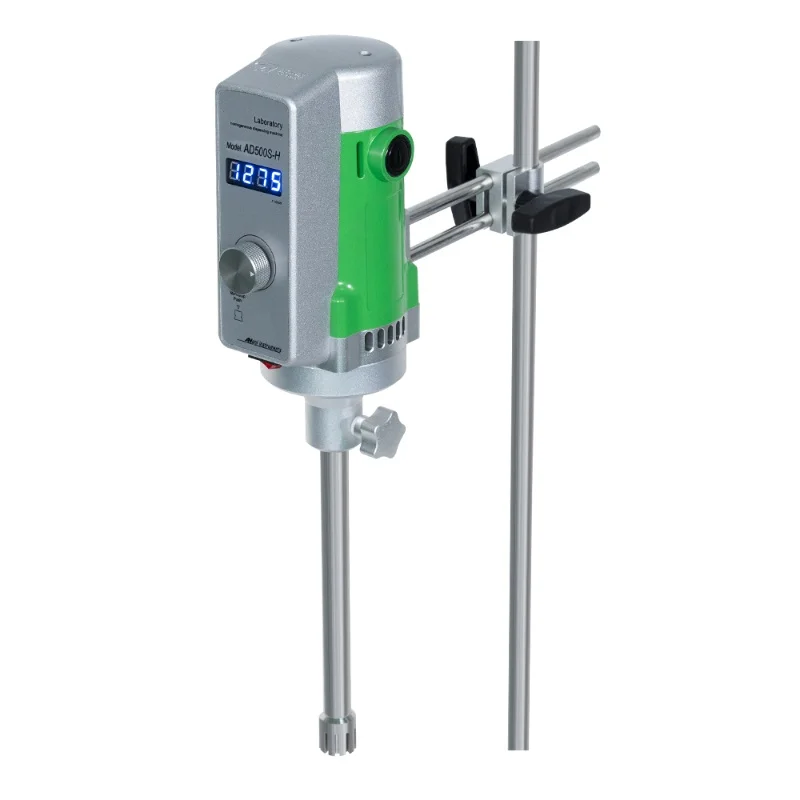 AD500S-H Lab Digital High Shear Dispersing Emulsifying Homogenizer Cosmetic Cream Mixer Machine with Working Head Stirrer