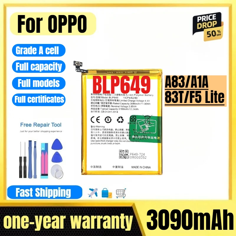 BLP649 For Oppo A83…
