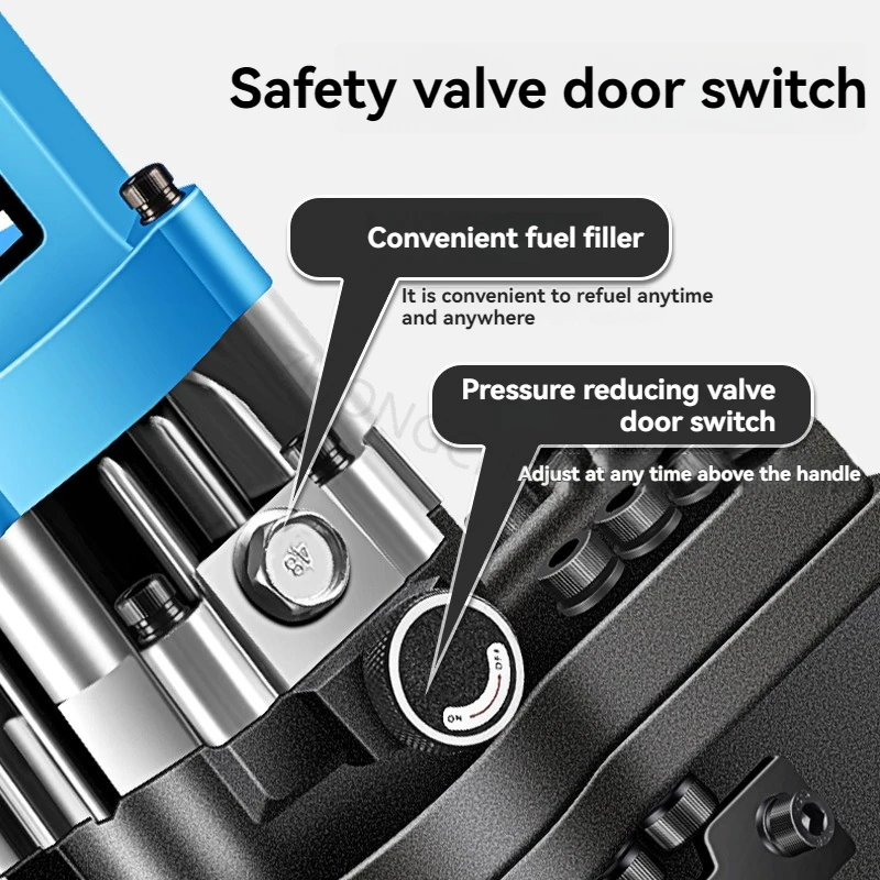 เครื่องเจาะไฮดรอลิกไฟฟ้ามุมเหล็กมุมเครื่องเจาะเหล็กแบบพกพาช่องเหล็กสแตนเลสเจาะเครื่องมือ