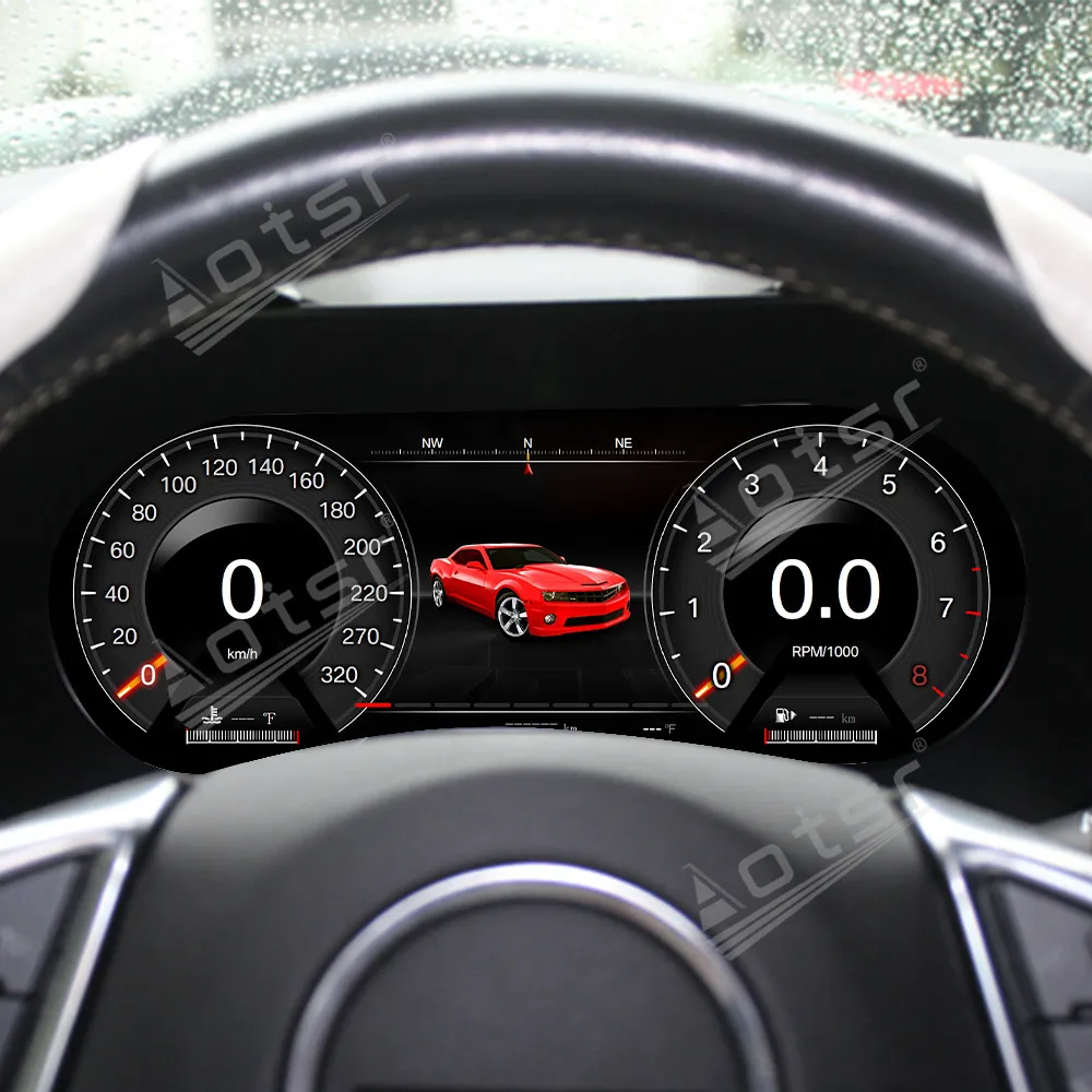 For 6th Chevrolet Camaro 2016-2023 12.3