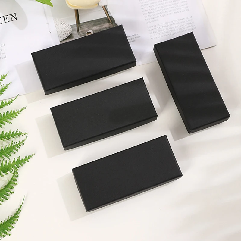 Rectangle Jewelry Keychain Gift Packaging Box Hairpin Necklace Gift Box For Jewelry Packaging Organizer Wedding Party