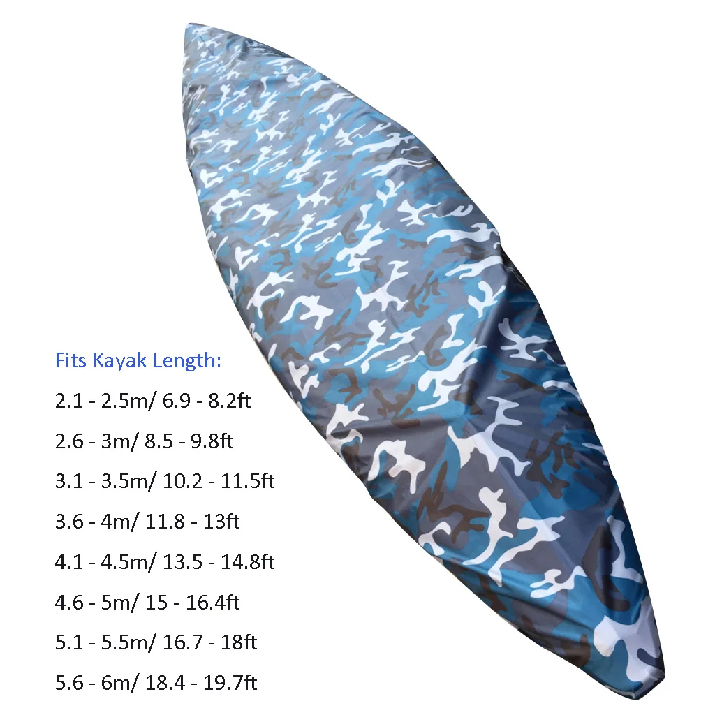 

Rainproof Kayak Cover Oxford Cloth Shield Boat Accessories Combined Canoe Cover for Fishing Kayak