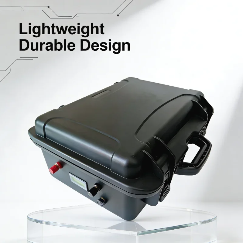 48V Water‑Resistant LiFePO4 Energy Storage Module 20Ah‑200Ah, Inner Protective Control Unit, Long‑Cycle Rechargeable Power Unit