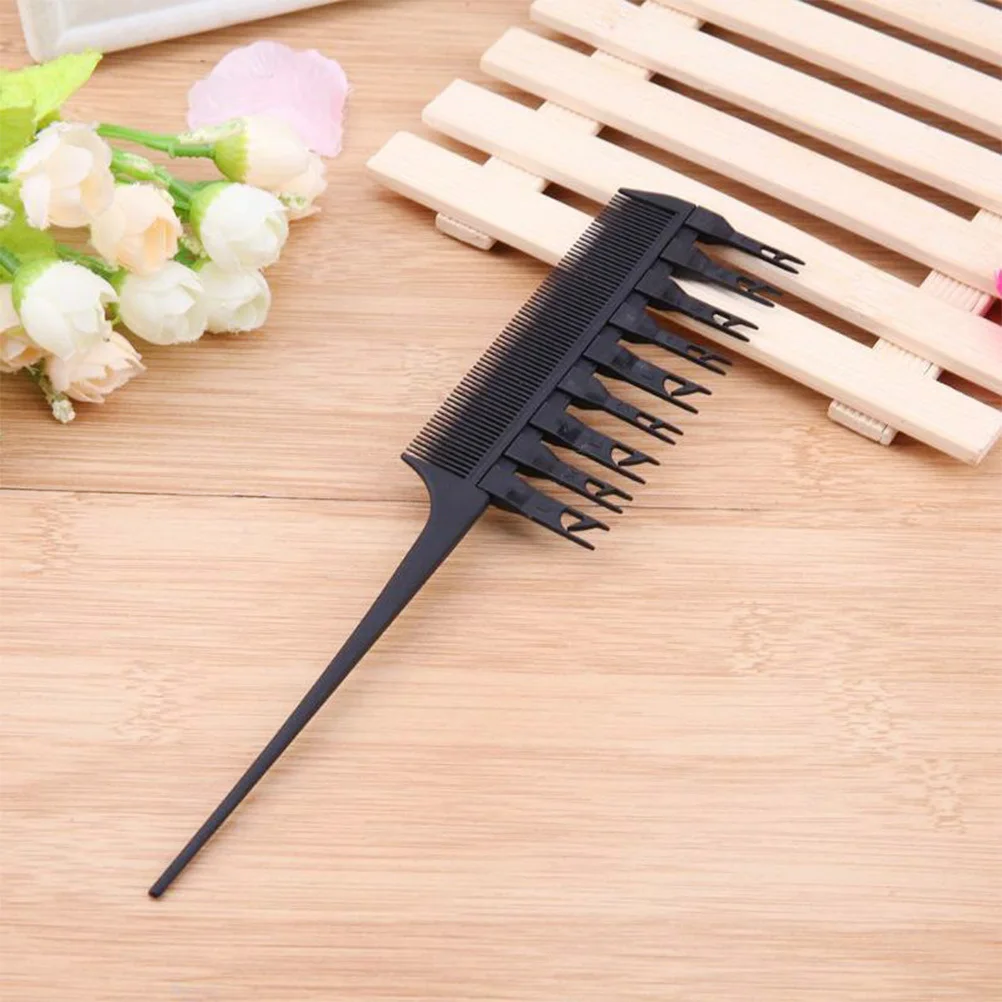 

2pcs Black For Home Salon Cutter Multi-Purpose Hair Cutting Comb Hair Cutter Trimmer Trimmer Haircut Comb Tool