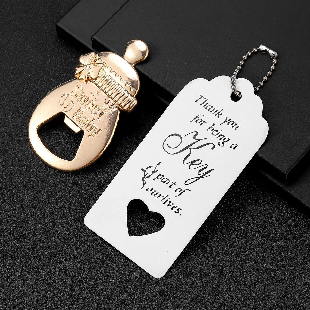 Mother and Baby Metal Bottle Opener, Gift for Mother and Baby, Europe and the United States, Hot Selling Return Gift, Baby Full