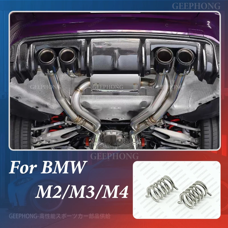 For BMW G87 M2 G80 G81 M3 G82 G83 M4 Exhaust Valve Spring Upgrade – Heavy-Duty Nickel-Plated Stainless Steel Spring to Prevent R