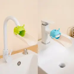 Children Bathroom Deer Tap Faucet Extender Water-saving Cartoon Kids Baby Wash-hand Faucet Extension Bathroom Accessories