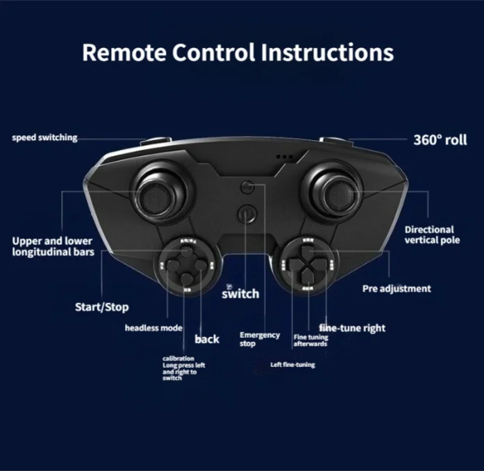 โดรนฟุตบอลบังคับวิทยุสำหรับเด็ก ฝึกการบิน โดรนของเล่นบังคับวิทยุ โดรนแข่งระดับโปร พร้อมกล้อง HD FPV สำหรับเด็ก