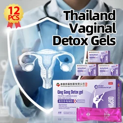 Thailand Vaginal Womb Detox Gel Women Vagina Cleaner Vaginale Infection Vaginitis Treatment Feminine Hygiene Care 6/12Pcs