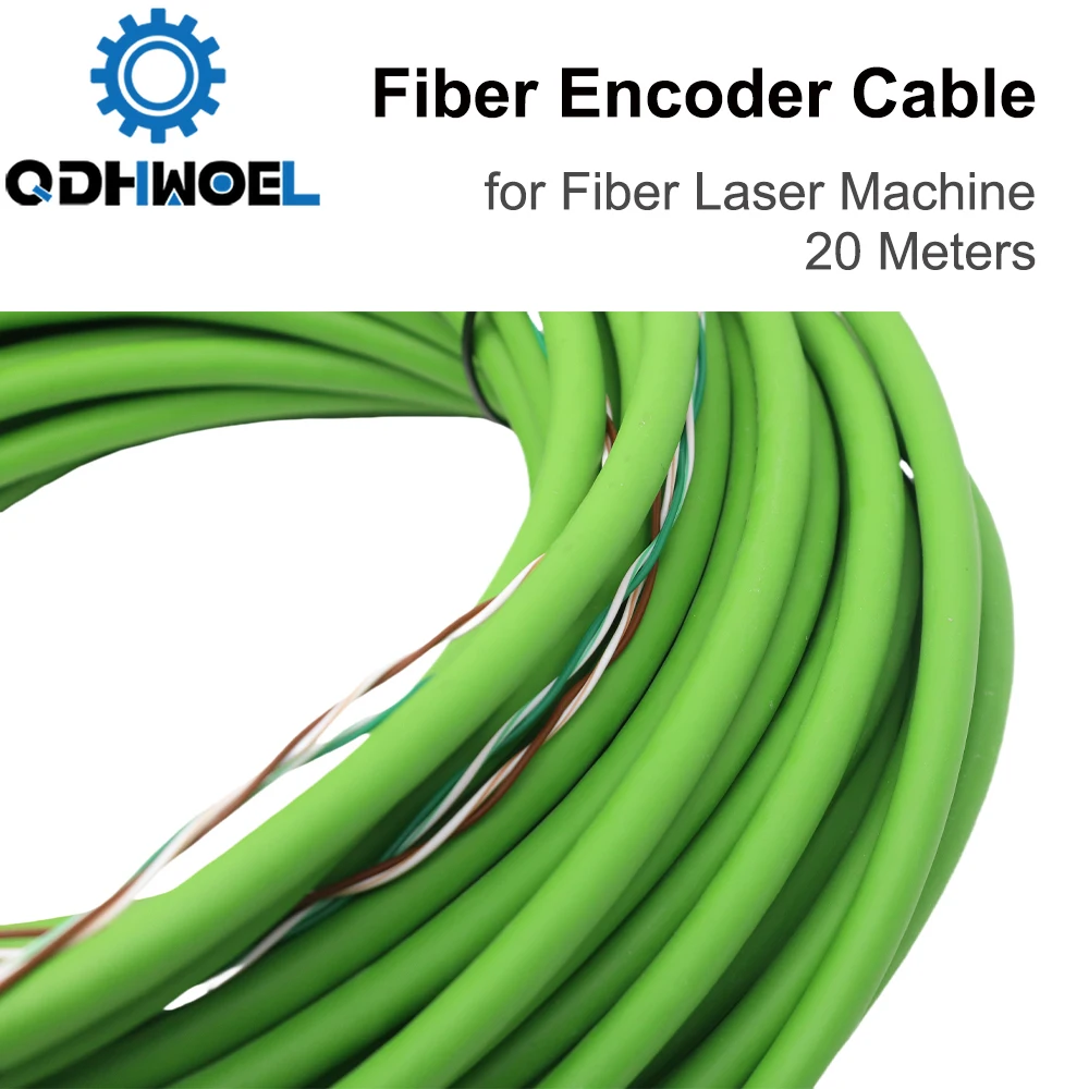 Originele Raytools Encoder Kabel 20 Meter BM111 ELNOC3320M00047B ECAT-A2-M12 Codering Lijn Power Lijn voor Fiber Laser Machine
