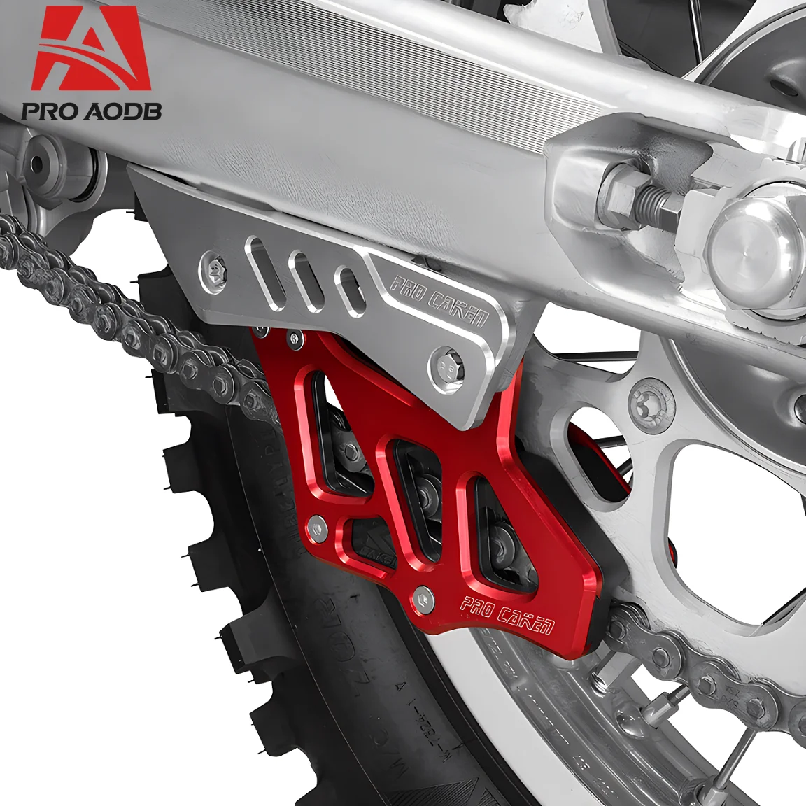 For Motorcycle KTM 125-500 Universal Chain Guide Guard SX SXF XCF EXC EXCF XCW XCFW TPI 6D Six Days Sherco Husqvarna 2012-2024
