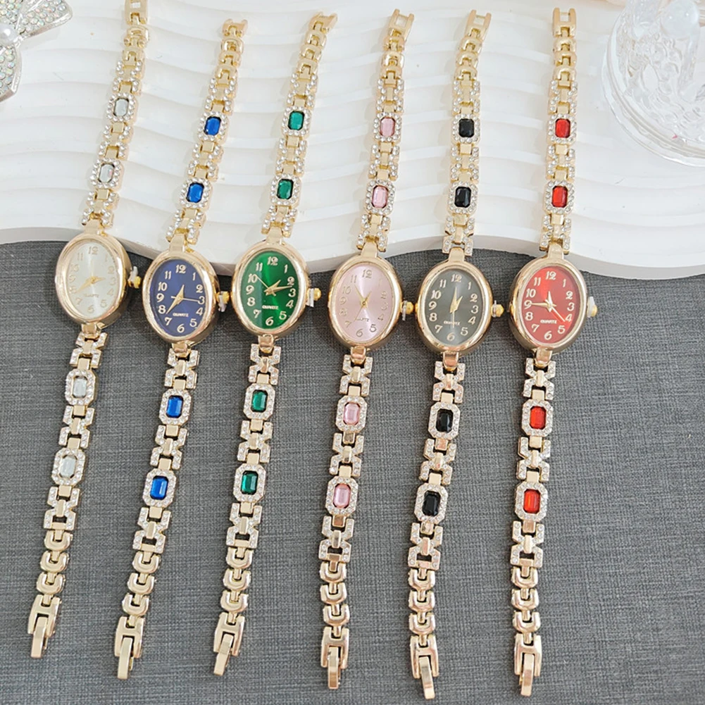 

Women's Rhinestone Bracelet Watch Colorful-diamond Comfortable Strap Romantic Dates & Anniversaries