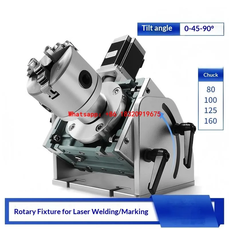 Cyclmotion FY Welding Positioner Argon Arc Welding & Marking Workstation Welding Rotary Fixture Gear Reducer Rotary Axis