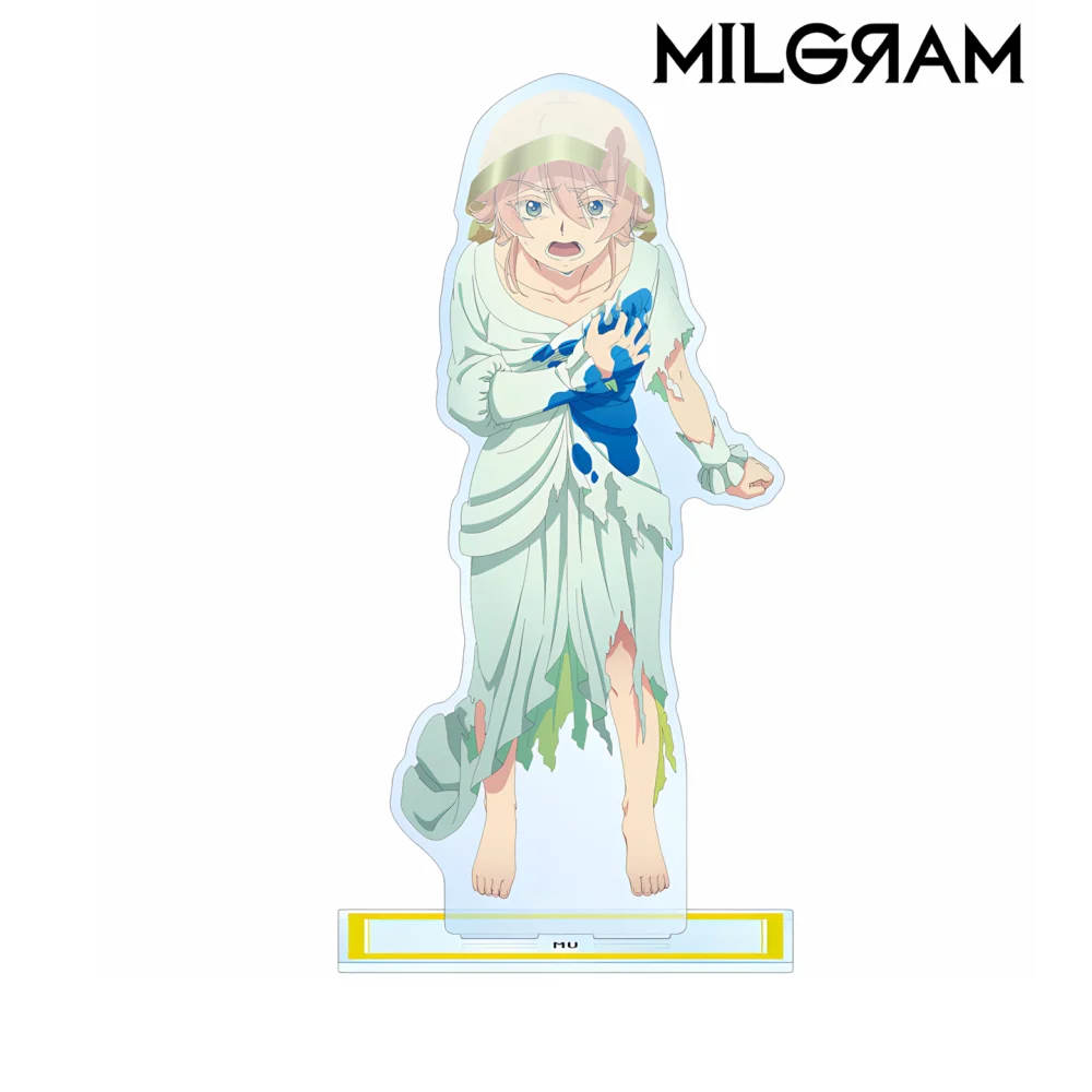 Anime MILGRAM Acrylic Stand Keychain 2026 New Haruka Mikoto Mahiru Es Gothic Style Kawaii Figure Desktop Decor