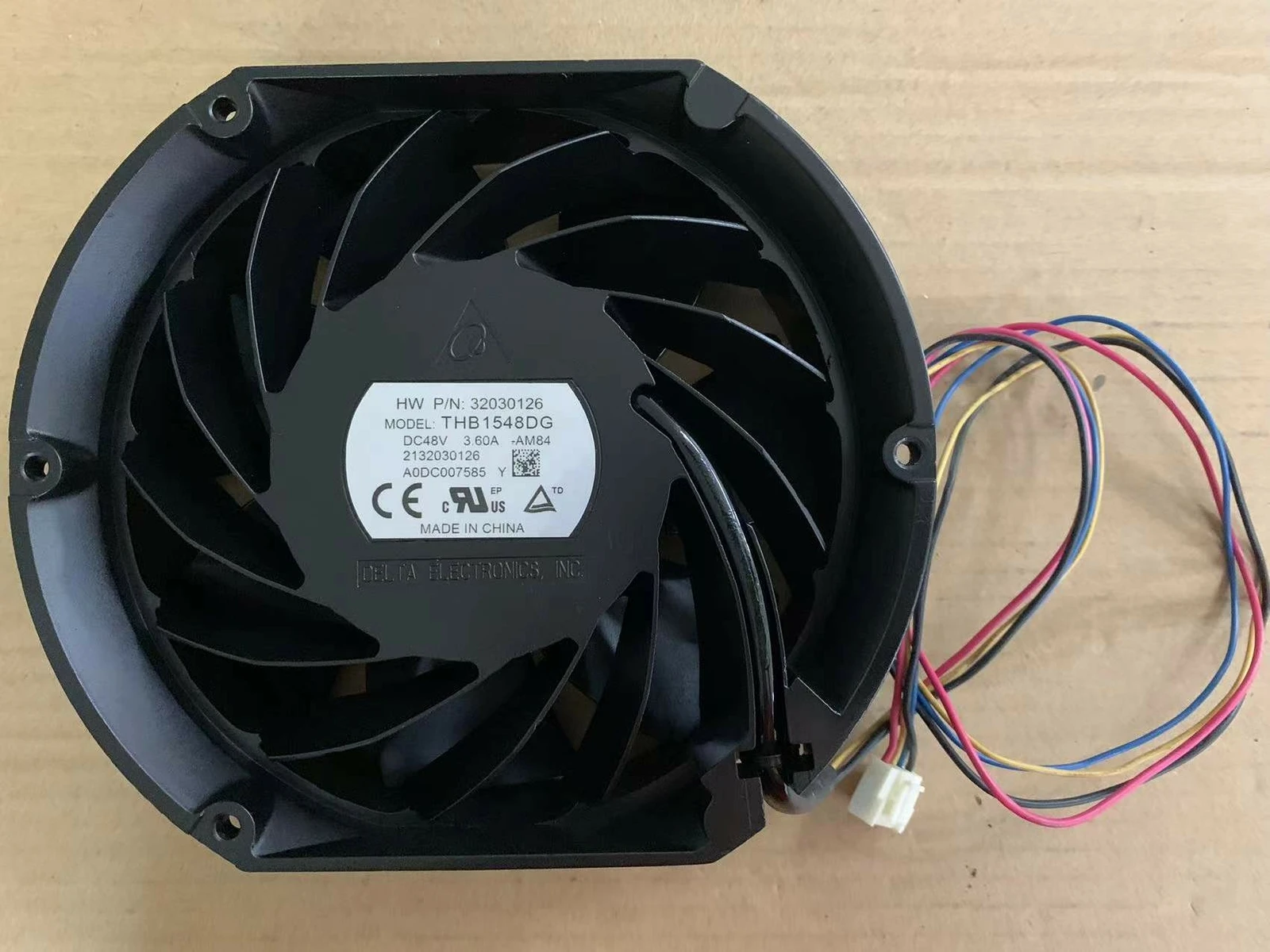 

FOR Delta THB1548DG / THB1548AG 17251 17CM 48V 3.60A high speed cooling fan