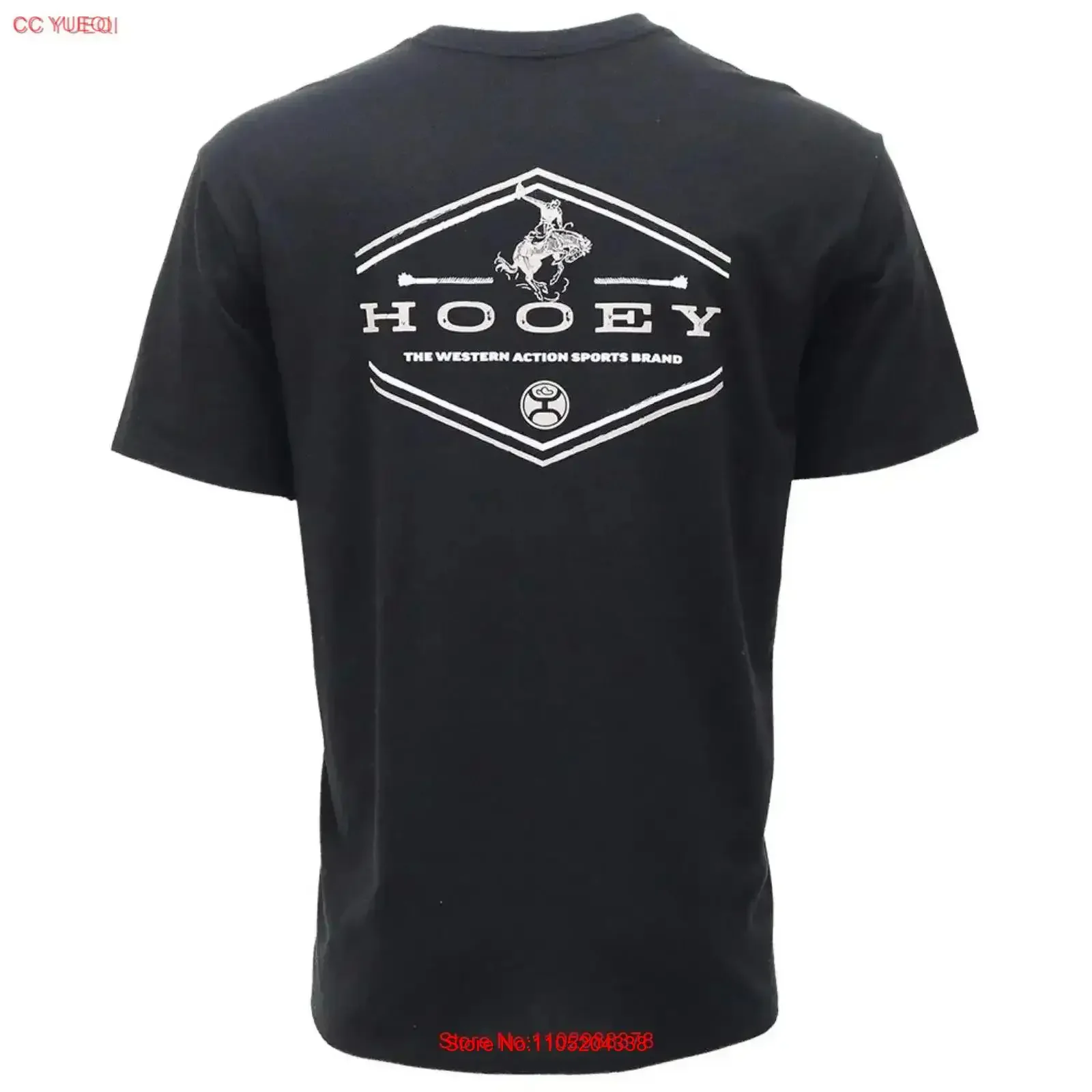 Hooey Mens Mountains Crew Neck T Shirt vintage Washed Soft designer clothes Top For Everyday Wear graphic homme  vintage